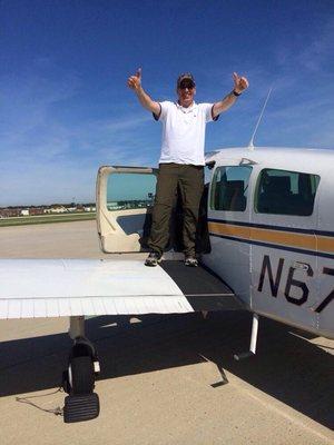 First solo!