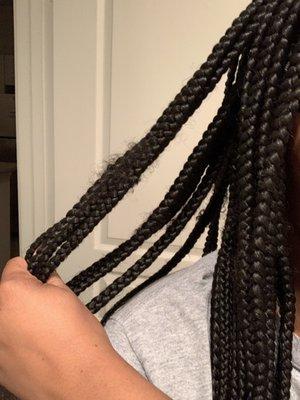 10 days after getting these braids