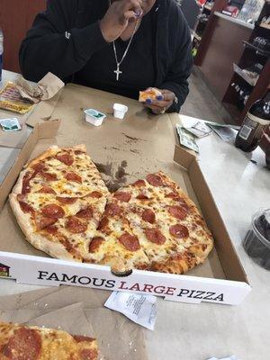 Famous Large Pepperoni