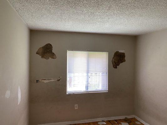 Before drywall repair