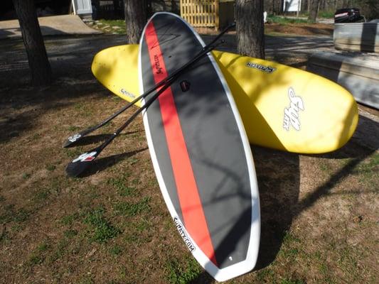 Just a peek at our rental fleet of SUP