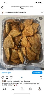 Chicken/ Beef empanadillas