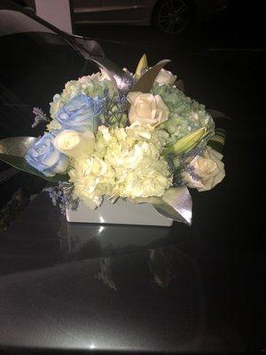 The colors and freshness of these flowers was exceptional and I will use Sam for my future floral needs !!!