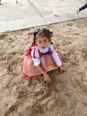 Dress up time in the sand box....can it get any better?!?