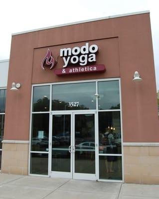 Studio located inside Modo Yoga