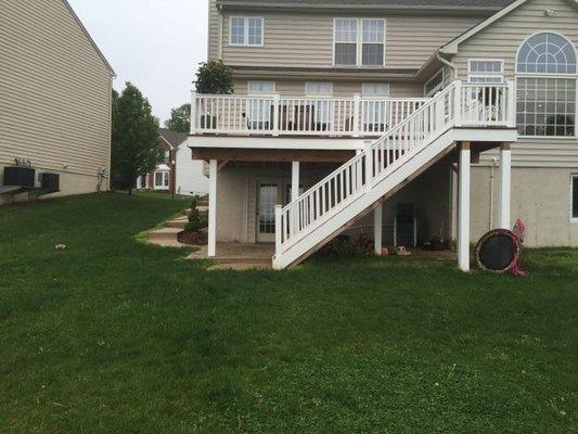 New deck in Newark