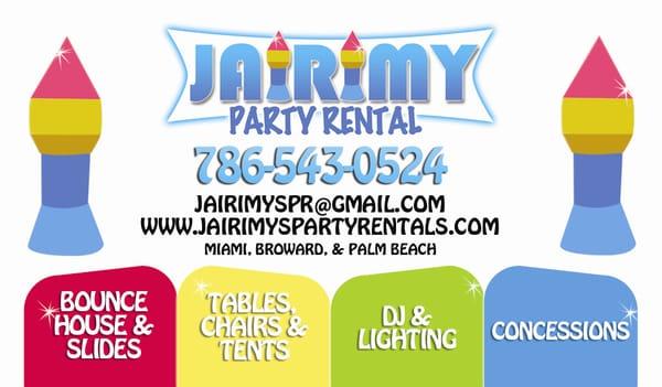 Jairimy Party Rentals