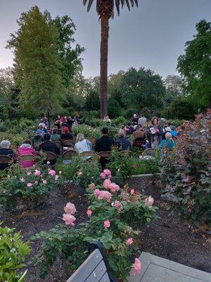 Easter Service at the McKinley Rose Garden