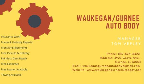 Waukegan & Gurnee Auto Body