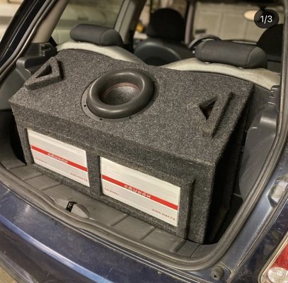 Audiopipe 10" 4Stack, & Crunch 2000.4 & 2000.1