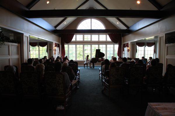 Advanced student recital at Wetherington Golf and Country Club.