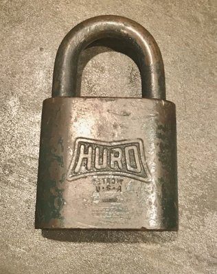 WWII Govt Issue Hurd padlock