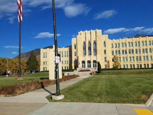 10/19/17. Ogden High School in Ogden, Utah. The filming location for "Three O' Clock High", one of the greatest high school movies ever made