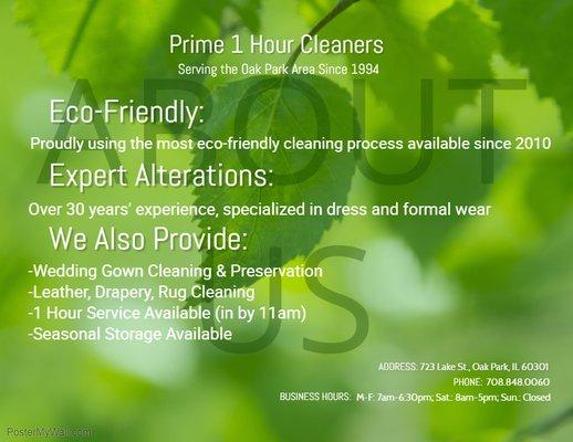 About Us: Eco-Friendly, Expert Alterations