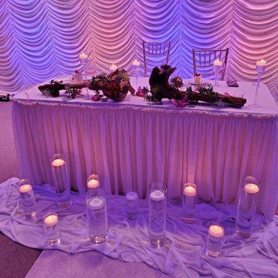 Sweetheart table