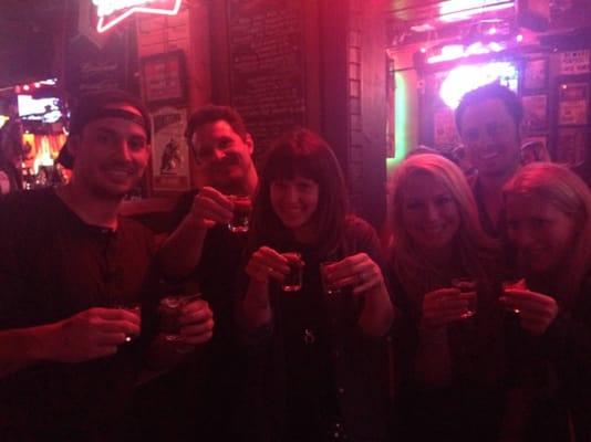 Pickle Shots at Red Door Saloon