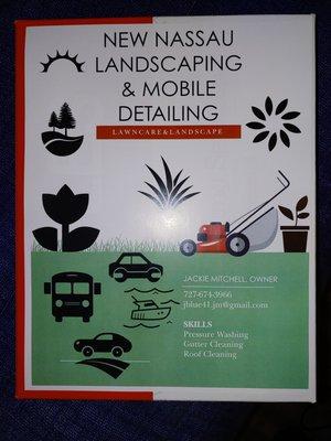 New Nassau Landscaping And Mobile Detailing