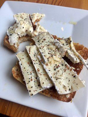 Brie and fig toast. So good!