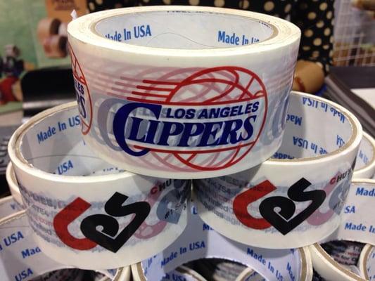 They would have been cooler to make Lakers custom packaging tape! Regardless they can make it custom for your company.