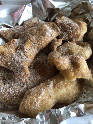 Cinnamon crisps.