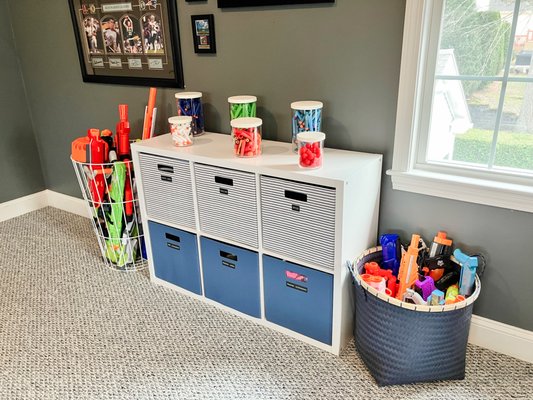 Playroom organization