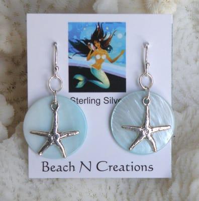 Locally made sterling silver earrings