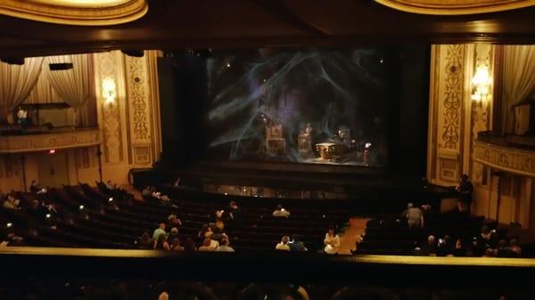 Loge row p seats for  Phantom