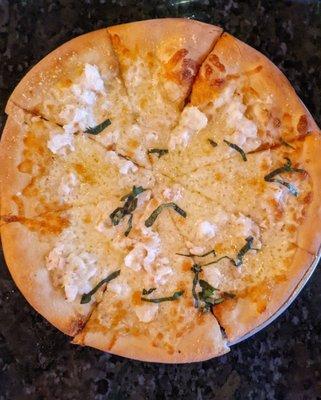 Shrimp Scampi Pizza