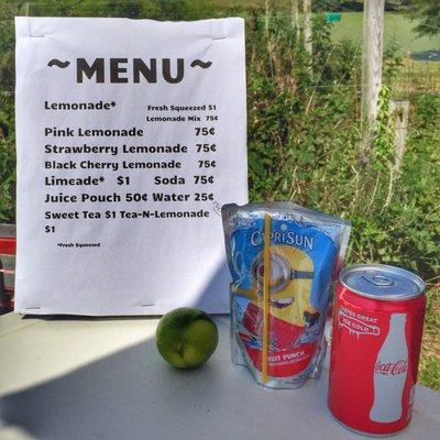 Jasper's Fresh Squeezed Lemonade at Buttermilk Creek Farm