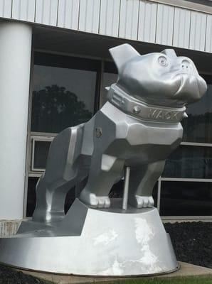 The Mack bulldog.