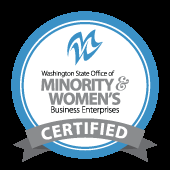 Certified with the Washington State as a women-owned business!