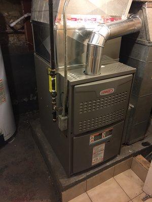 Furnace installation