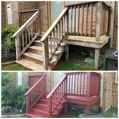 Porch makeover