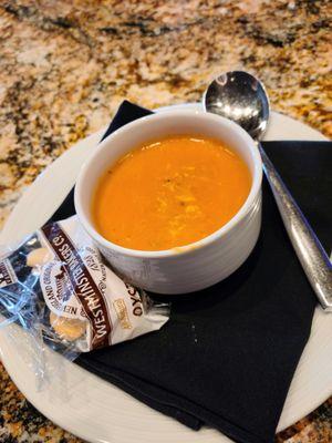 Seafood Bisque - soup of the day.