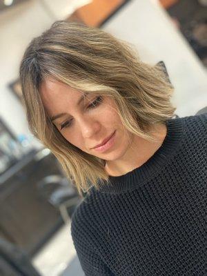 Bixie  bob with balayage