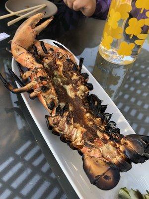 Grilled lobster