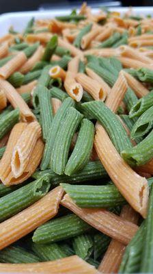 Spinach and tomato penne