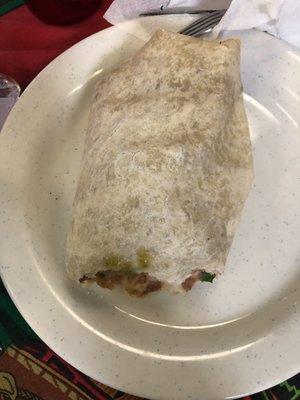 Giant burrito for only $5!!!