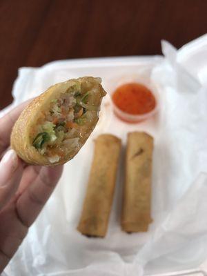 Chicken egg rolls