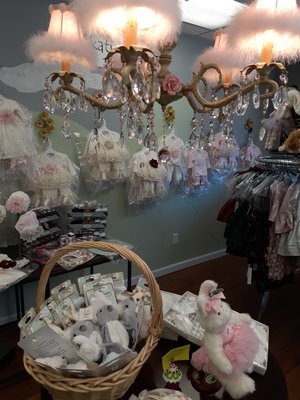 Offering specialty brands such as:  Katie Rose, Isabella & Chloe, Angel Dear, and more.