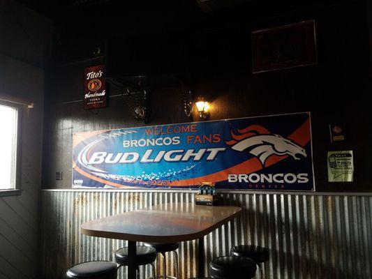 For every Touchdown the Broncos make Free shots!!!!