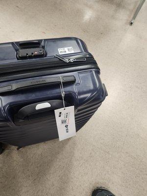 Two identical Samsonite luggage. Basically in same condition. One price at $75. The other bag $200. Wife bought a piece of luggage for $50.