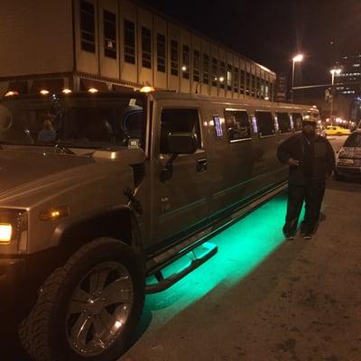 Experience the One-Of-A-Kind  H2 Hummer Limo "The Ride of a Lifetime"