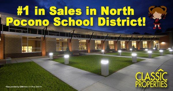 #1 in Real Estate Sales for the North Pocono School District