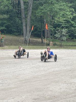 You can rent these fun bikes!