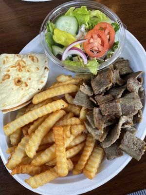 Gyro platter