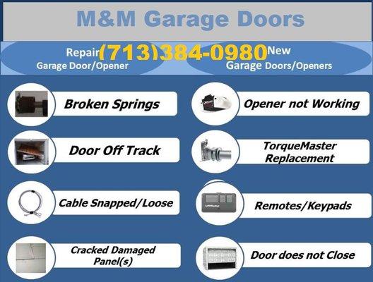 M&M Garage Doors