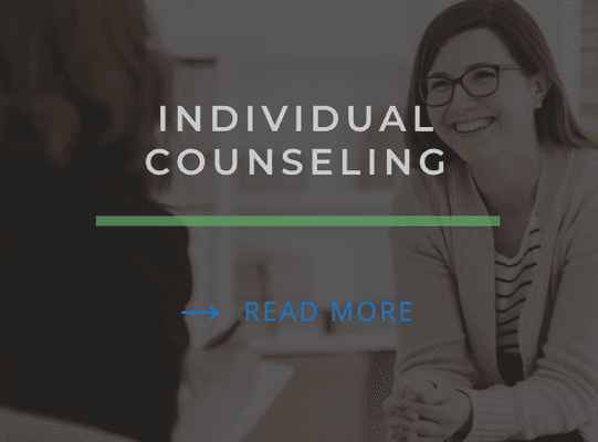 Individual counseling helps you express your feelings, identify the behaviors that hold you back, and process negative experiences. At Condu