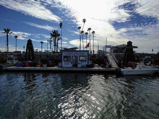 Harbor fuel dock