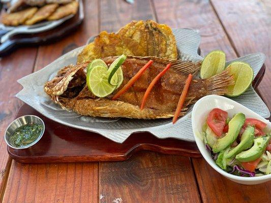 Mojarra frita